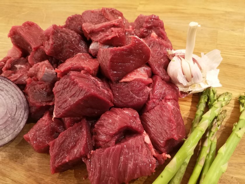 Diced Venison